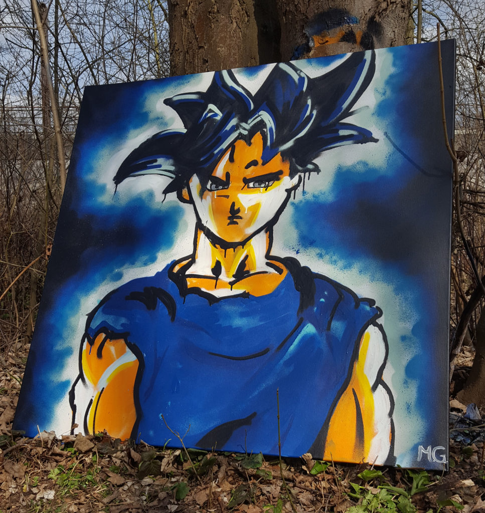 Son Goku-Graffiti